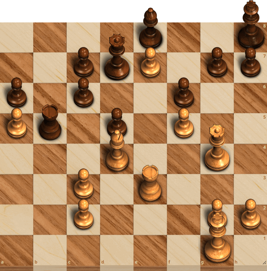 Puzzle d'échecs issu du tournoi de Malakoff